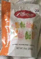 Sherbet gummi bears