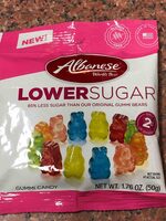 Lower Sugar Gummi Candy