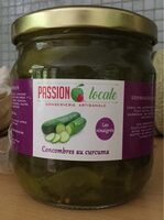 Concombre au curcuma
