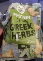 Chips protein Greek herbs