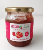 Confiture de fraise au thym