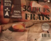 30 oeufs frais