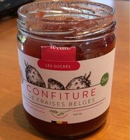 Confiture de fraises belges