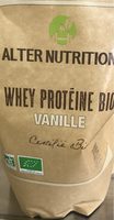 Whey proteine bio vanille