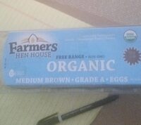 Farmers hen house free range eggs