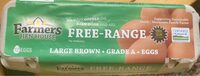 Large Brown Grade A Eggs