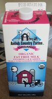 Organic Fat Free Milk