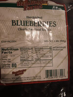Remlinger farms, handpicked blueberries