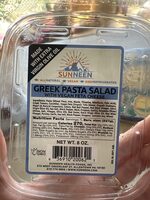 Greek Pasta Salad With Vegan Feta Cheese