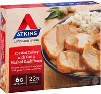 Roasted Turkey With Garlic Mashed Cauliflower