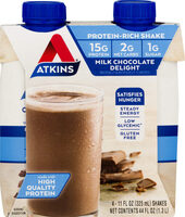 Milk chocolate delight shake, milk chocolate