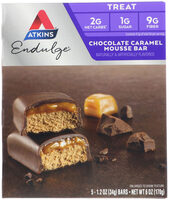 Chocolate Caramel Mousse Bar