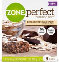 Oatmeal chocolate chunk nutrition bars