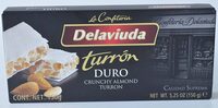 Crunchy almond turron