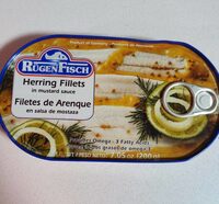 Rugen fisch, herring fillets