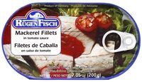 Rugen Fisch, Mackerel Fillets In Tomato Sauce