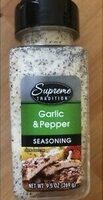 Garlic & Pepper Seasoning