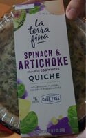 Spinach & Artichoke Quiche