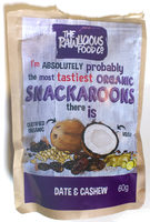 Cookies Noix de Coco, Dattes et Noix de Cajou