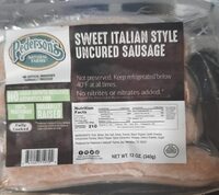 Sweet Italian style uncredited sausage