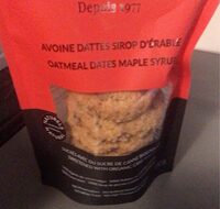 Biscuits avoine erable et dattes