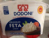 Dodoni crumbled feta cheese