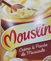 Mousline crème et pointe  de muscade
