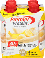 Energy For Every Day, High Protein Shake, Bananas & Cream