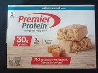 Protein bars, salted caramel