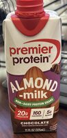 Almond milk protein shake chocolate