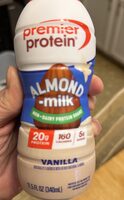 ALMOND milk VANILLA Non-Dairy Protein Shake