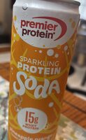 Sparkling Protein Soda Pineapple Orange