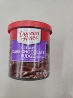Duncan Hines Creamy dark chocolate fudge frosting