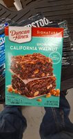 California walnut brownie mix, walnut