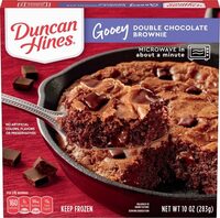 Double chocolate brownie gooey