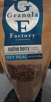 Native Berry all natural baked granola