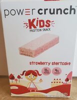 Kids strawberry shortcake protein snack