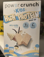 Kids High Protein Very Vanilla Flavored Snack Bar