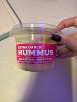 Extra garlic hummus