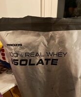 100% real whey isolate