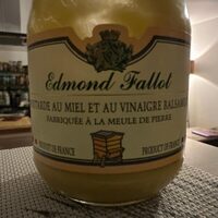 Moutarde au miel et vinaigre balsamique