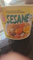 Sesame flavor ramen