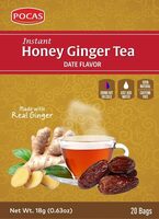 Honey ginger tea date