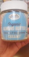 Organic Creamy Almond Butter Unsalted