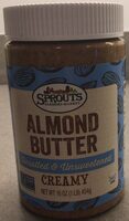 Almond Butter Unsalted & Unsweetened Creamy