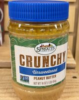 Crunchy Unsweetened Peanut Butter