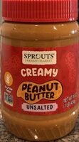 Creamy Peanut Butter Unsalted