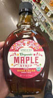 Organic Maple Syrup, Dark Color