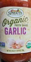 Organic Garlic Pasta Sauce