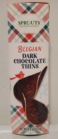 Belgian Dark Chocolate Thins